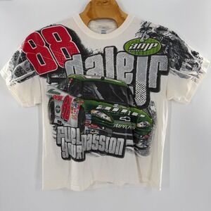 Dale Earnhardt Jr 88 Amp Energy NASCAR T-Shirt Chase Authentic All Over Print XL